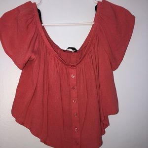 Pink Forever 21 crop top